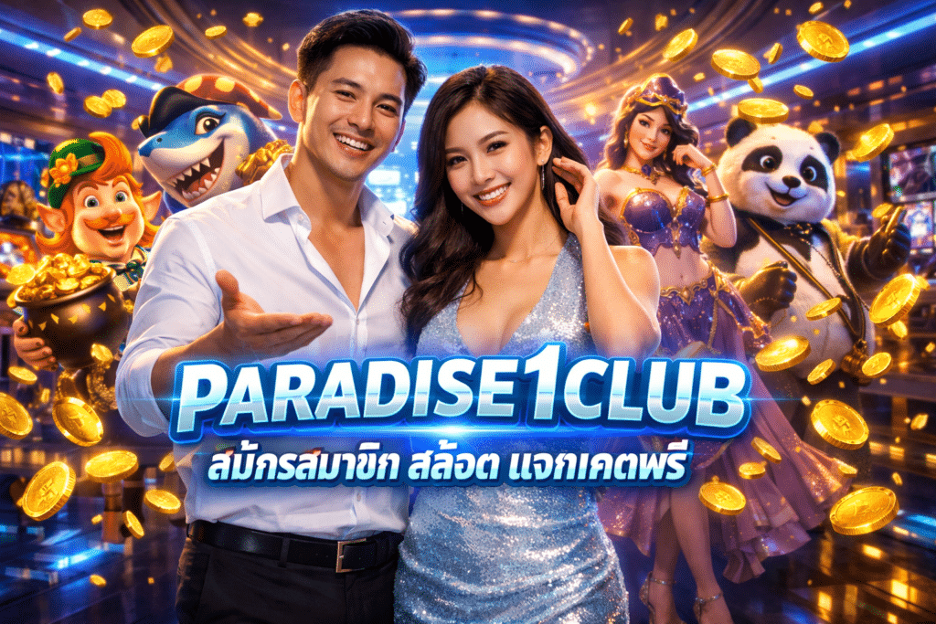 PARADISE1CLUB สมัครสมาชิก สล็อต แจกเครดิตฟรี
