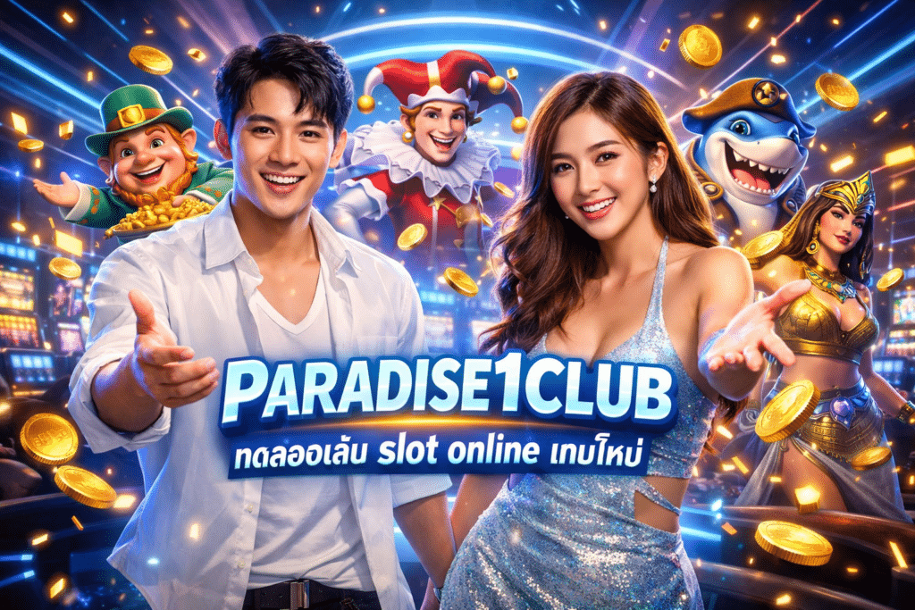 PARADISE1CLUB ทดลองเล่น slot online เกมใหม่